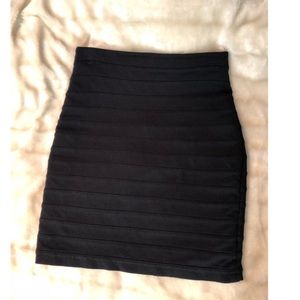 Black EXPRESS bandage skirt